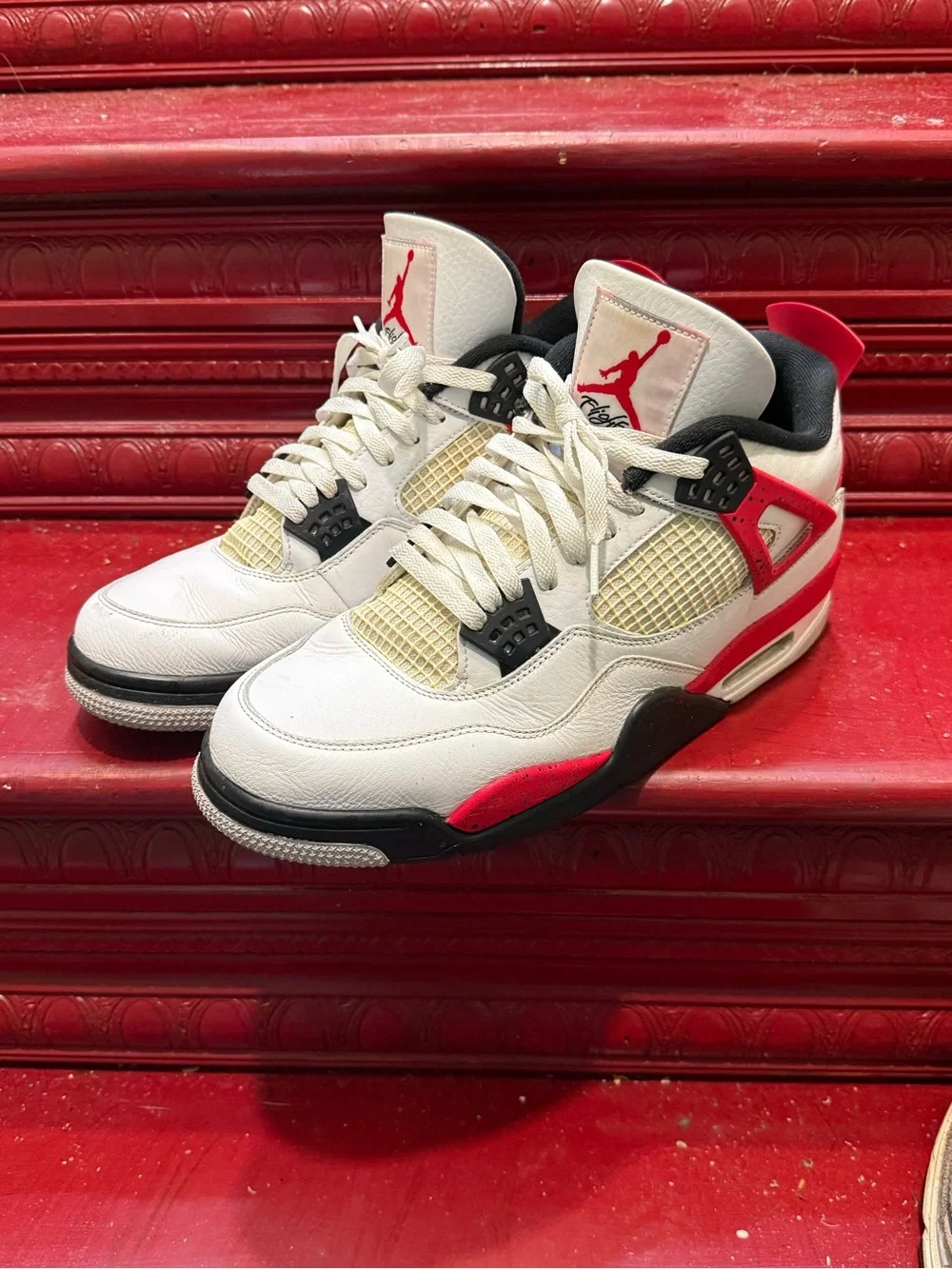 Jordan 4 Retro Fire Red Excellent Condition